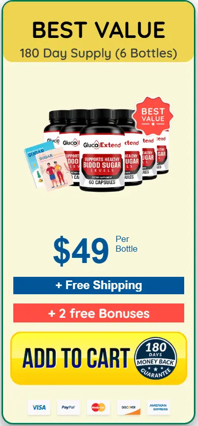 Gluco Extend  price 6 bottle